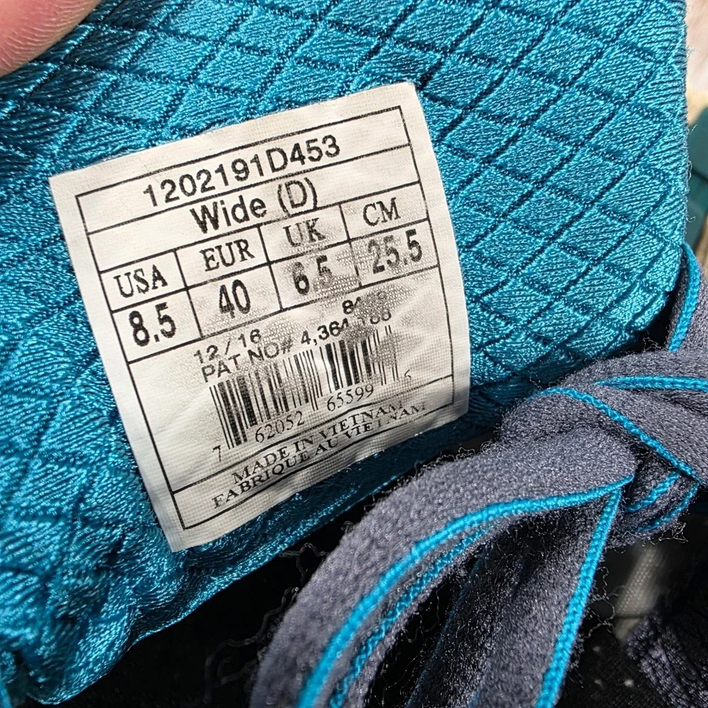 Brooks Ariel 16 Womens Running Shoes Grey Blue Wide D 1202191D453 Size 8.5